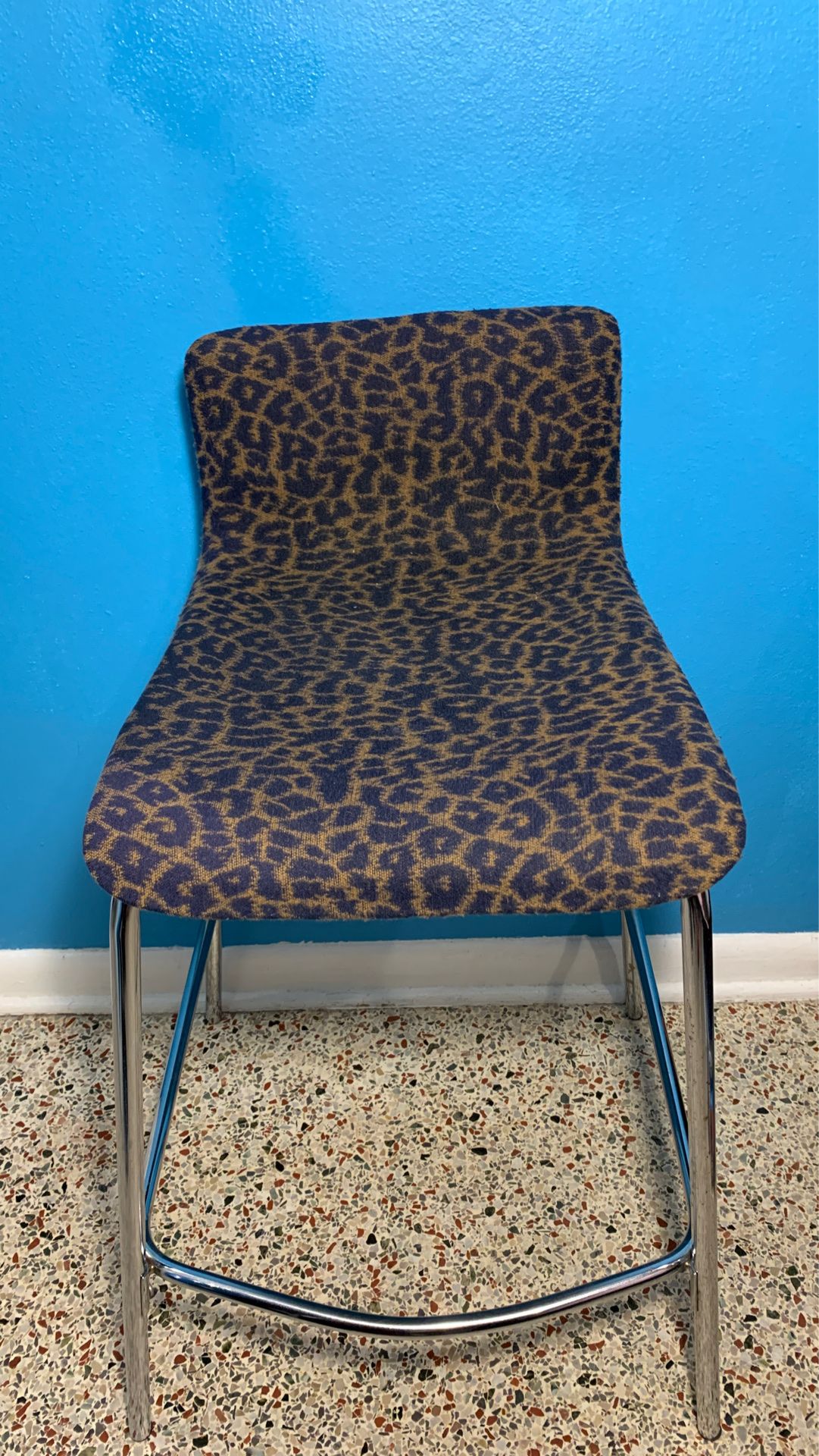 LEOPARD STOOL CHAIR DESK COMPUTER CHAIR LIVING ROOM HIGH STOOL CHAIR