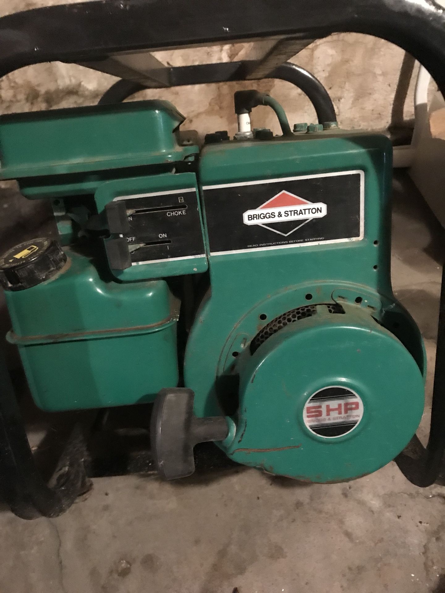 BRIGGS & STRATTON COLEMAN POWERMATE PM54-2000 POWERBASE SERIES 2250 WATTS