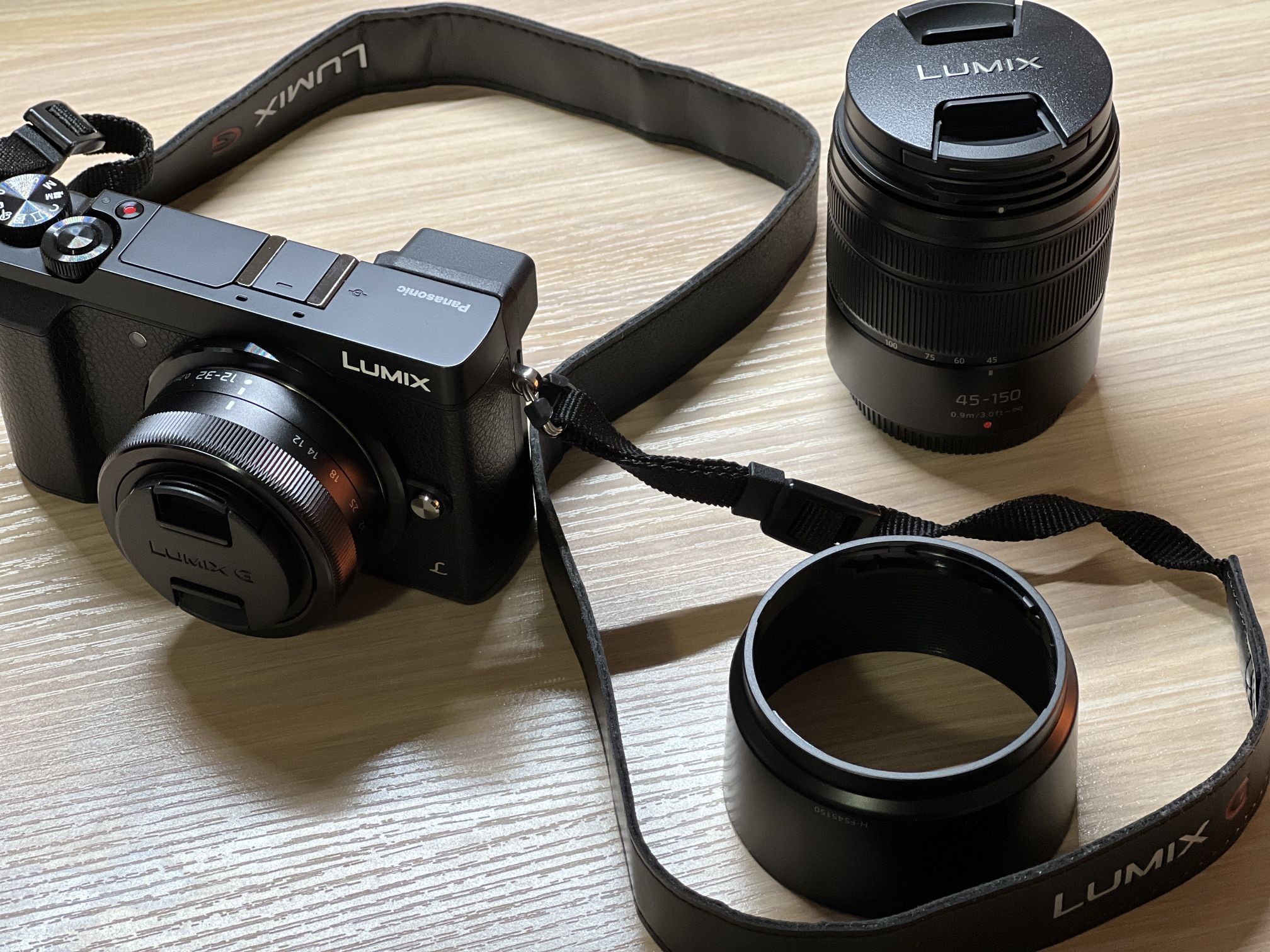 Panasonic LUMIX GX85 4K Digital Camera, 12-32mm and 45-150mm Lens Bundle, 16 MP