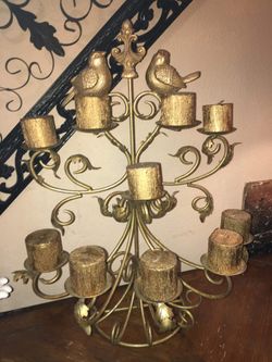 Ornate candle holder
