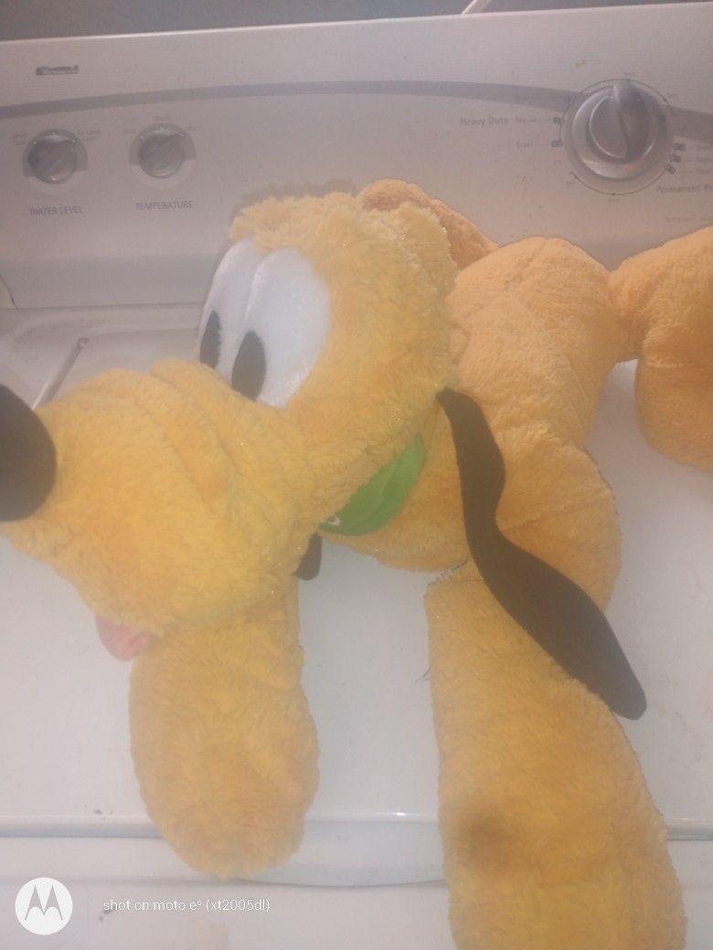 Large Pluto Plush Excellent Condition