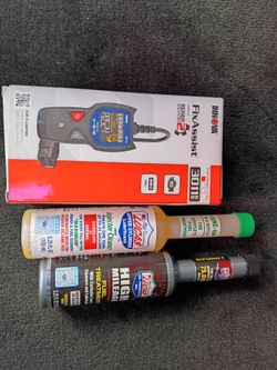OBD2 Scanner with Lucas Fuel Additives