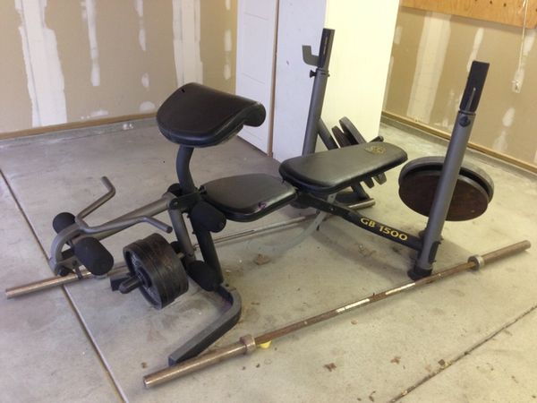 Golds Gym Multi Purpose Olympic Bench For Sale In San Jose Ca