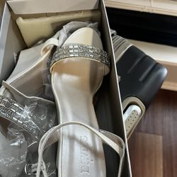 David Bridal Shoes. Size 10 
