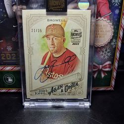 Jeff Bagwell Auto /35