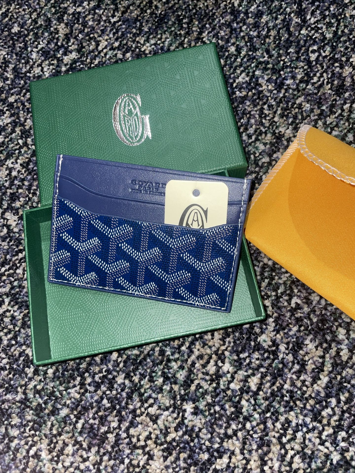 Goyard Cardholder Dark Blue