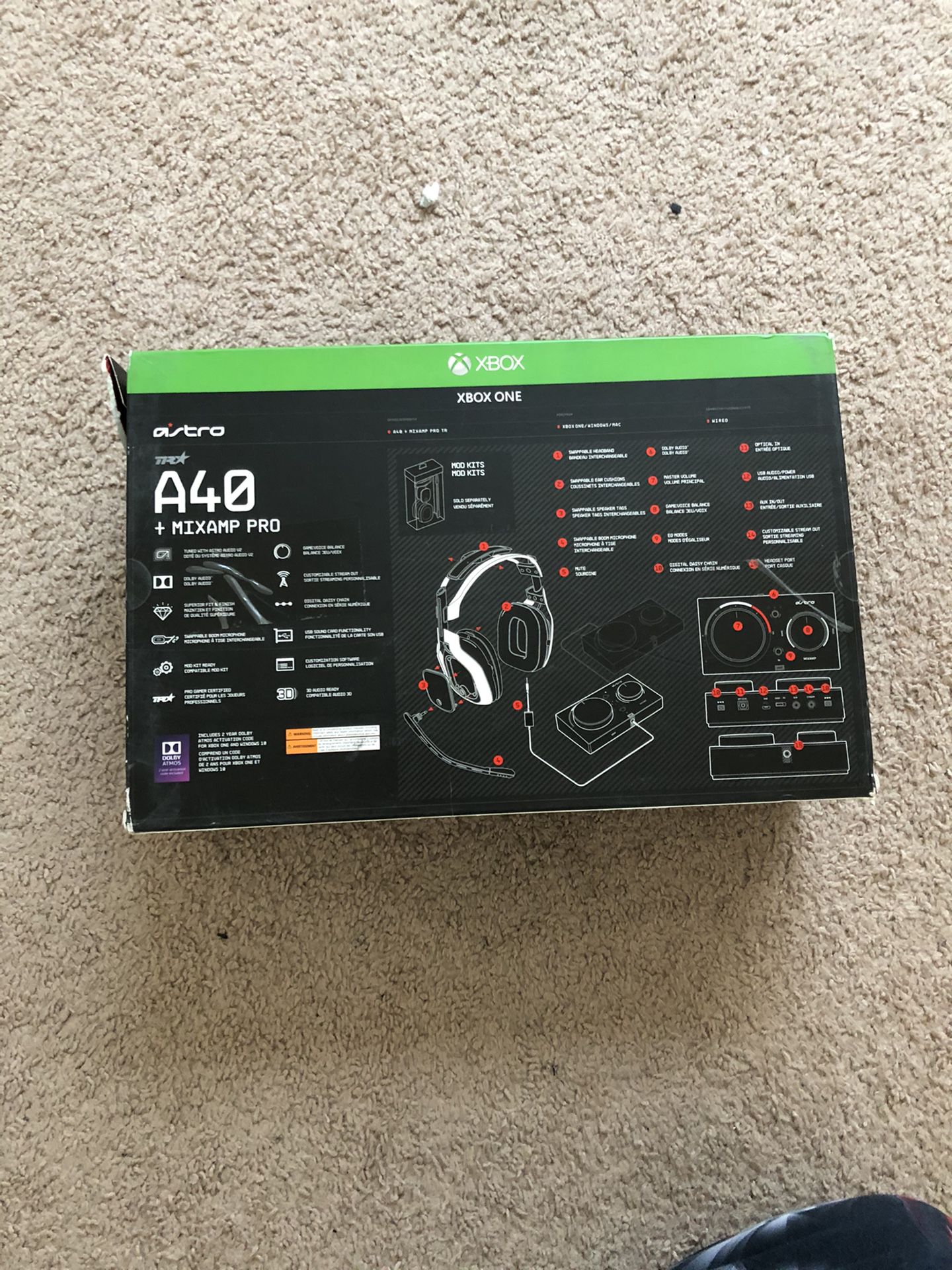 XBOX ONE ASTRO A40 Headset + Mixamp Pro