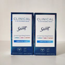 2 Secret Clinical Deodorant