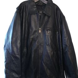 Vintage 1990’s Wilson’s Leather Black Leather Jacket Size 2XLT