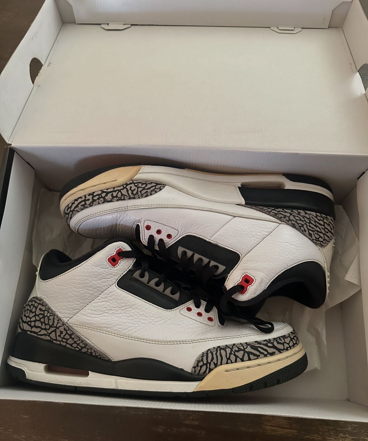 Jordan 3 Retros Infrared White And Black
