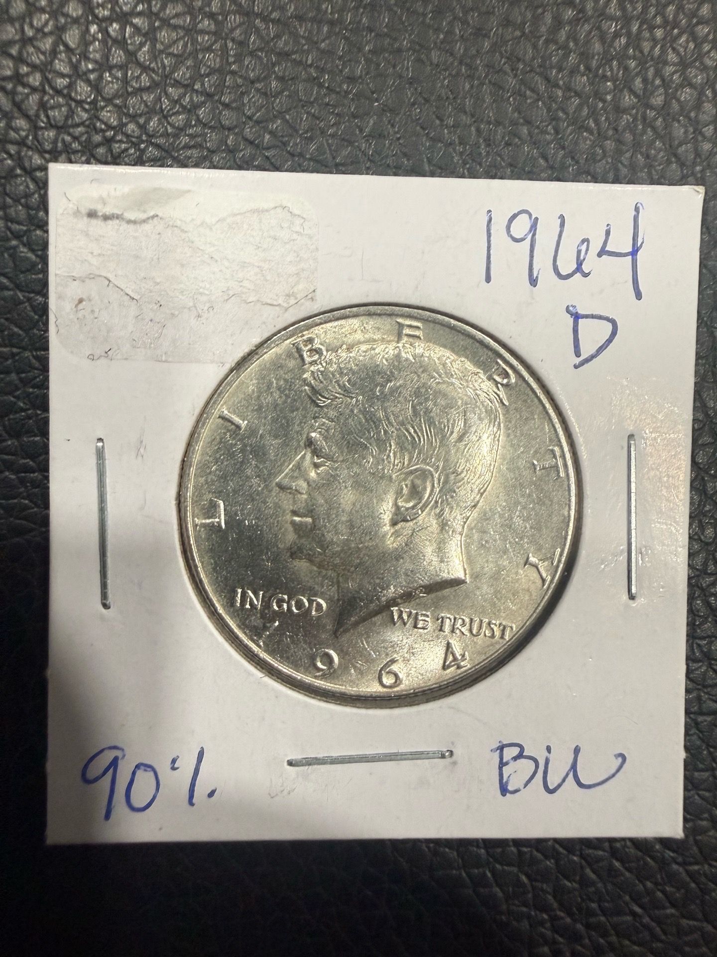 1964 D Kennedy Half Dollar 90% silver