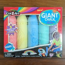 Cra-Z-Art Giant Chalk Sticks, Set Of 5