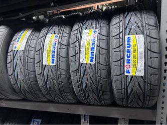 Affordable New Tires 225/50R17 Forceum