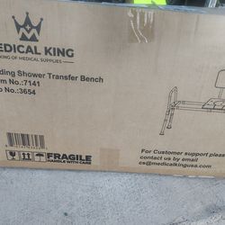 Brand New Sliding Shower Bench Shower Chair