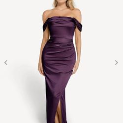 Purple Maxi Dress 