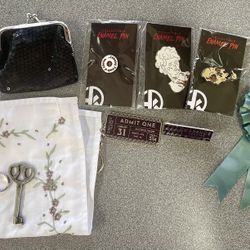 Hunt A Killer - Curtain Call (Cadence Theatre) Parts, Props Lot, Pins