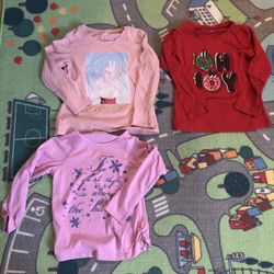 Girl's long sleeves T-shirt