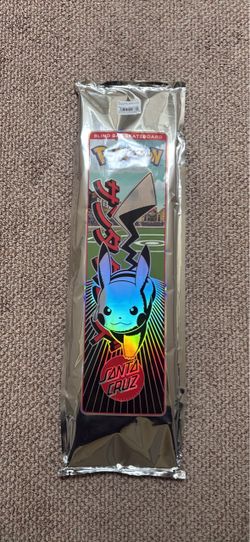 Pokémon Santa Cruz X Pokemon Blind Bag Skateboard Deck RARE 8x31.6 Skate SEALED