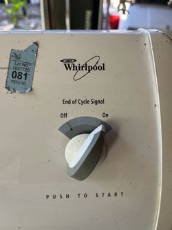 Whirlpool dryer