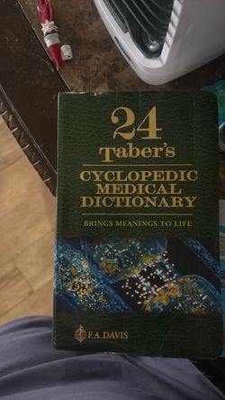 Tabers 24 cyclopedic medical dictionary