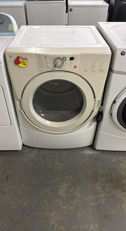 Kenmore Front Load Dryer – Stackable, Bisque finish