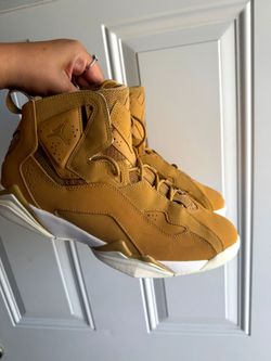 Air Jordan True Flight Wheat High-Top Sneakers $75