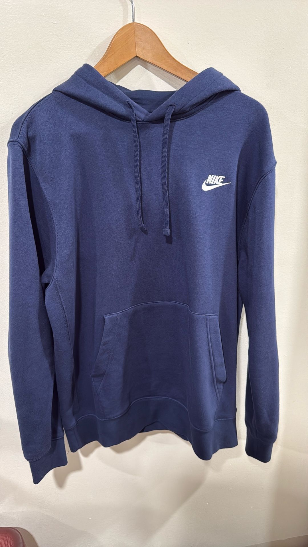 pull over blue nike hoodie $30 medium