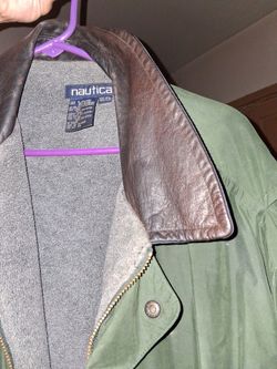 Nautica leather jacket