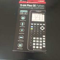 TI-84 Plus CE Python