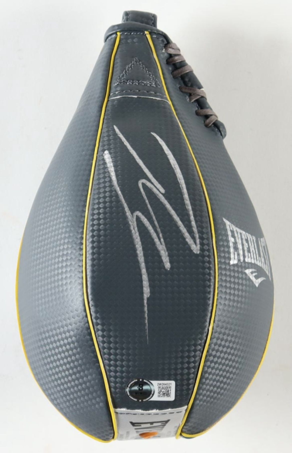 Ryan Garcia Signed Everlast Full-Size Authentic Speed Bag (Beckett Witnessed)