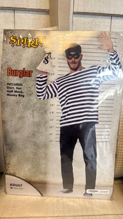 Spirit Burglar Halloween Costume Adult SM/MD