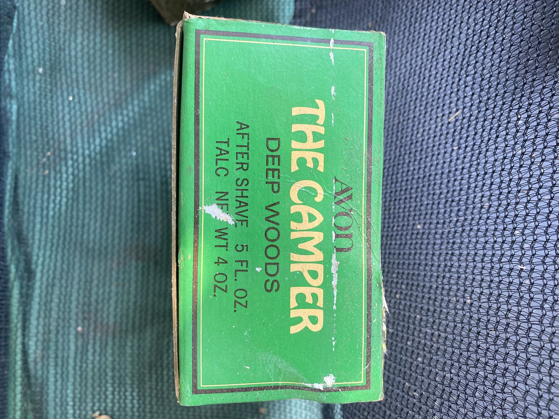 1972 Avon The Camper Deep Woods Aftershave