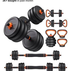 Amazon 5-in-1 Dumbbell Set
