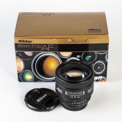 Nikon Nikkor 85mm F/1.8D AF Lens Mint Portrait Lens