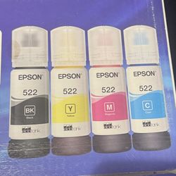 Epson 522 Ink -5 Bottles  