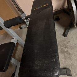 Weight Lift Bench Black