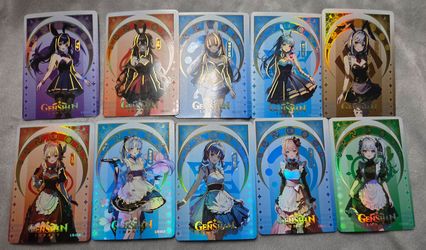 Genshin impact UR cards