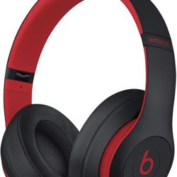 Beats Studio3 Wireless Noise Cancelling Over-Ear Headphones - Defiant Black-Red No Tiene Funda Es Nuevo Así Como Se Ve 