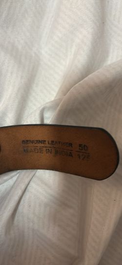 Black leather belt for sale