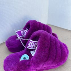 Women’s Ugg Fur Slides 