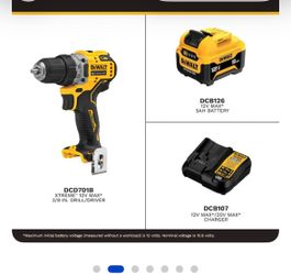 Cordless drill dewalt