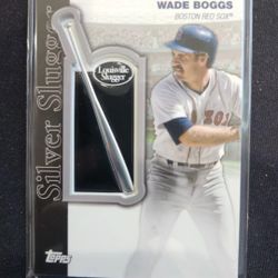 🔥⚾️ 2022 Topps Baseball Wade Boggs Silver Slugger Patch Card #SSA-WB ⚾️🔥