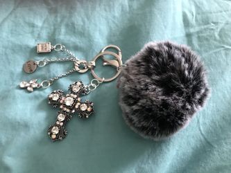 Cross Keychain and Bag Charm