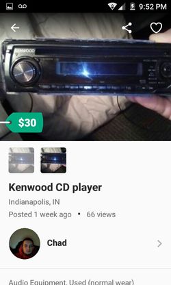 Kenwood cdplayer