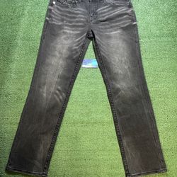 True Religion Ricky bandana black jeans