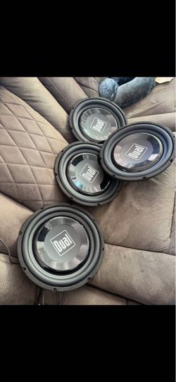 4 Dual Subwoofers