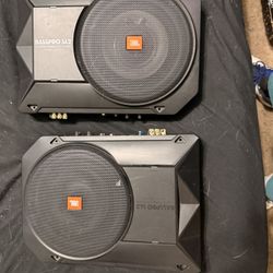 Brand New JBL BassPro SL2 8” Underseat Powered Subwoofers - Never Used! $300 each / $550 pair