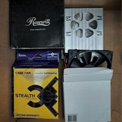 CPU Cooling Fans, Mobile Racks, Internal Cables