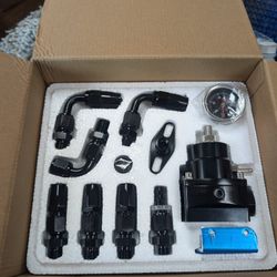 Universal Fuel Pressure Regulator Kit With An Lines Included $75
