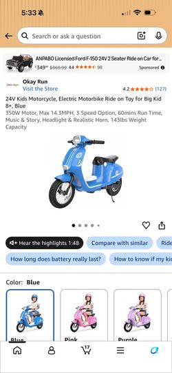 Electric moped